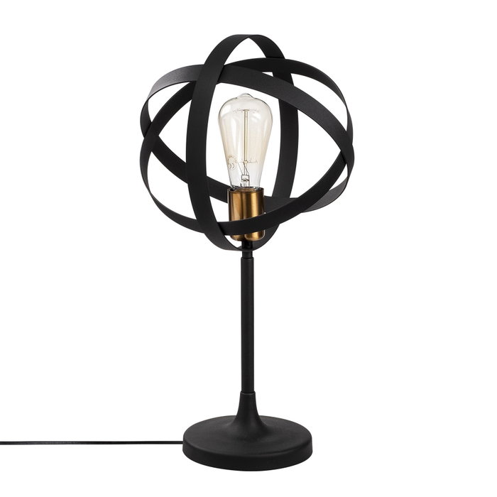 Opviq Gezegen - 4847 Lámpara de mesa Oro y Negro